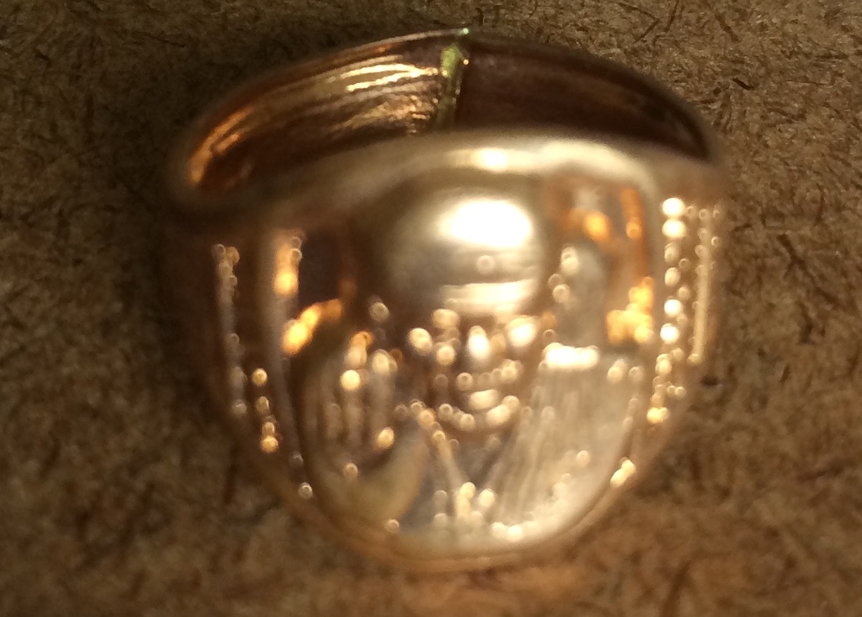 Copper Baba Ring (size 8)